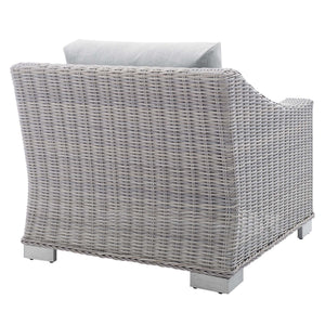 Conway Sunbrella Outdoor Patio Wicker Rattan Armchair by Modway