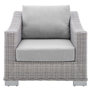 Conway Sunbrella Outdoor Patio Wicker Rattan Armchair by Modway