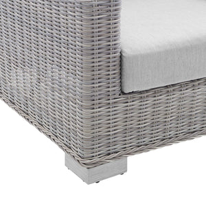 Conway Outdoor Patio Wicker Rattan Loveseat by Modway
