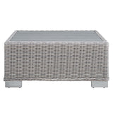 Conway 32" Outdoor Patio Wicker Rattan Coffee Table by Modway