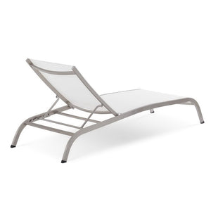 Savannah Outdoor Patio Mesh Chaise Lounge Set of 4 by Modway