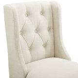 Baronet Upholstered Fabric Counter Bar Stool Set of 2 by Modway