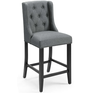 Baronet Upholstered Fabric Counter Bar Stool Set of 2 by Modway
