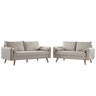 Revive Upholstered Fabric Sofa and Loveseat Set by Modway