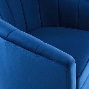 Prospect Performance Velvet Swivel Armchair by Modway