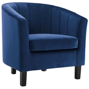 Prospect Channel Tufted Performance Velvet Armchair Set of 2 by Modway