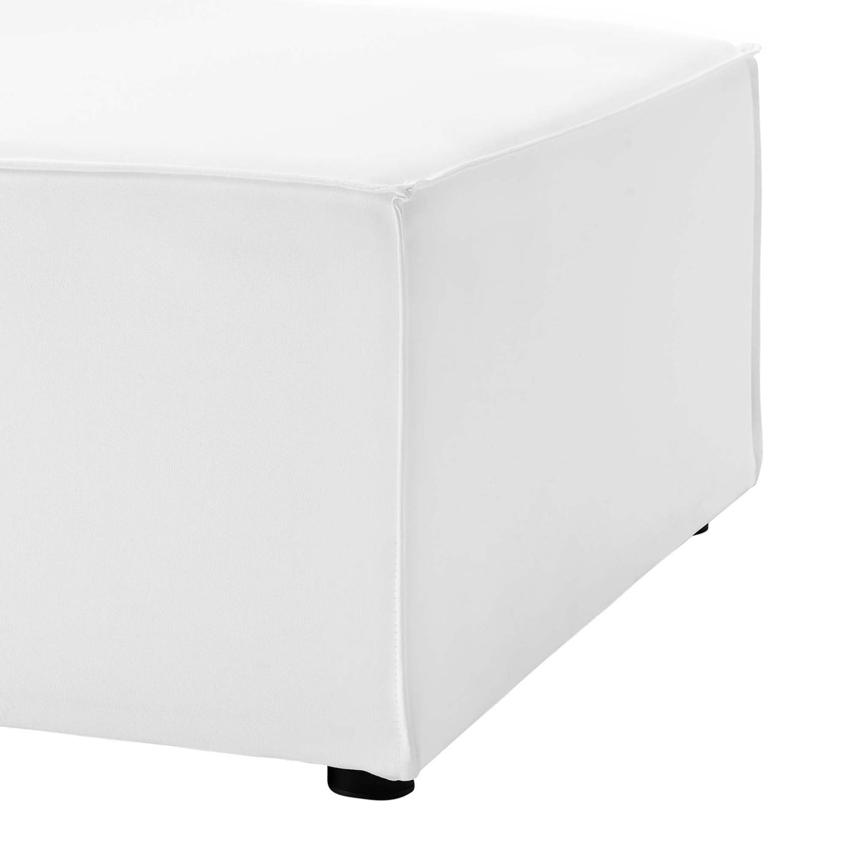 Saybrook Outdoor Patio Upholstered Sectional Sofa Armless Chair by Modway