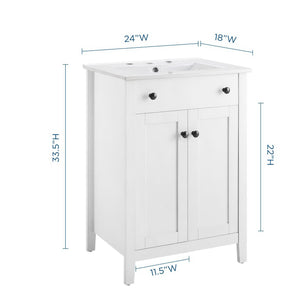 Nantucket 24" Bathroom Vanity by Modway