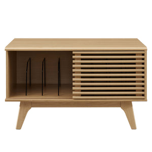 Render Vinyl Record Display Stand by Modway