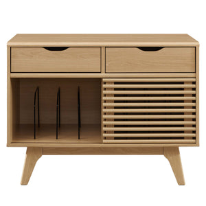 Render Vinyl Record Display Stand by Modway