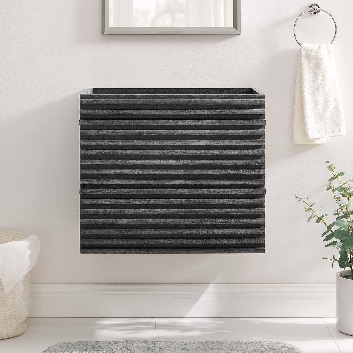 Render 24" Wall-Mount Bathroom Vanity Cabinet by Modway