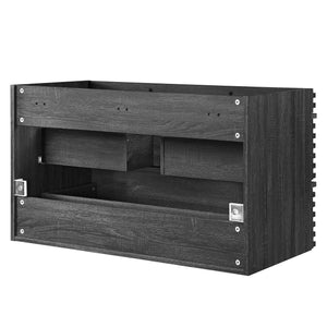 Render 36" Wall-Mount Bathroom Vanity Cabinet by Modway