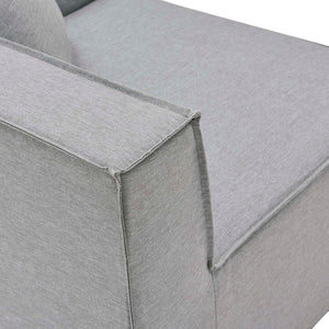 Saybrook 4-Piece Outdoor Patio Upholstered Sectional Sofa by Modway