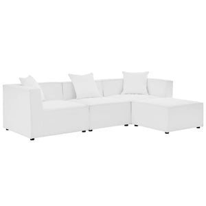 Saybrook 4-Piece Outdoor Patio Upholstered Sectional Sofa by Modway