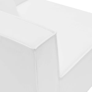Saybrook 4-Piece Outdoor Patio Upholstered Sectional Sofa by Modway
