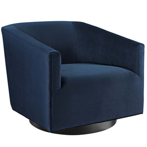 Twist Performance Velvet Swivel Chair Set of 2 by Modway