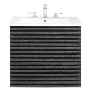 Render 24" Wall-Mount Bathroom Vanity by Modway