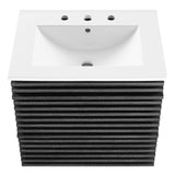 Render 24" Wall-Mount Bathroom Vanity by Modway