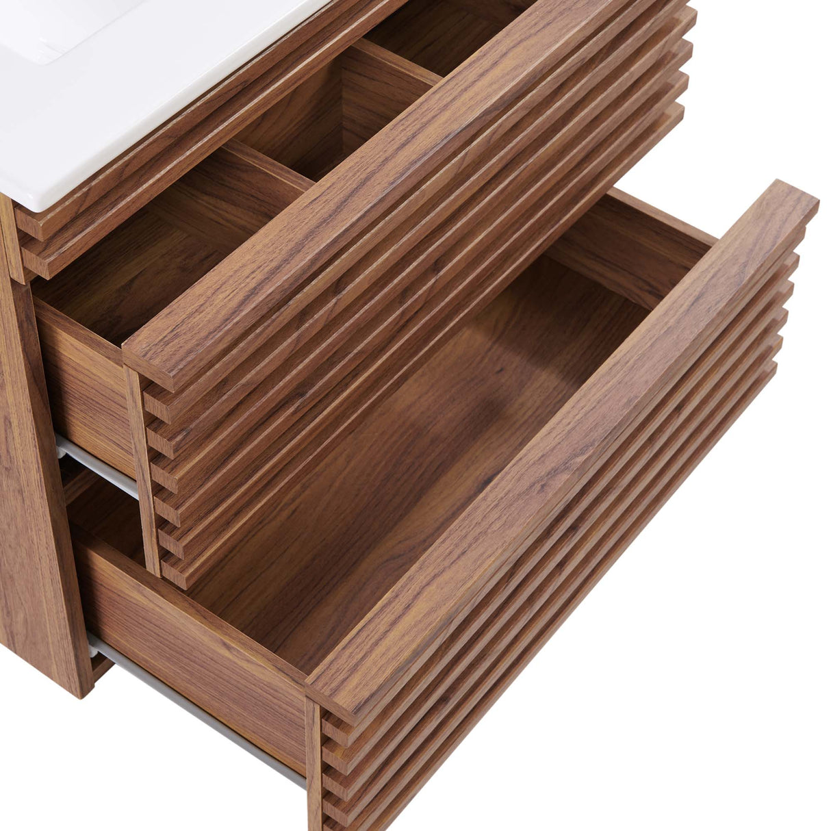 Render 24" Wall-Mount Bathroom Vanity by Modway