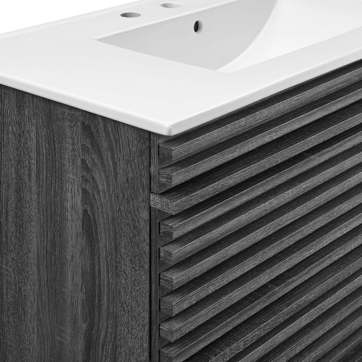 Render 36" Wall-Mount Bathroom Vanity by Modway