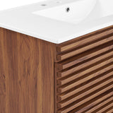 Render 36" Wall-Mount Bathroom Vanity by Modway