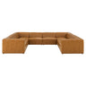 Bartlett 8-Piece Vegan Leather Sectional Sofa