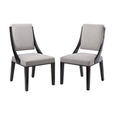 Cambridge Upholstered Fabric Dining Chairs Set of 2 by Modway