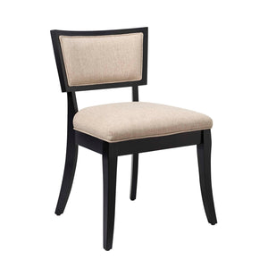 Pristine Upholstered Fabric Dining Chairs Set of 2 by Modway
