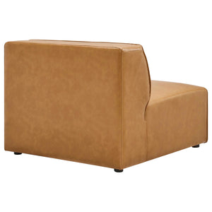 Mingle Vegan Leather Armless Chair by Modway