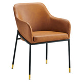 Jovi Vegan Leather Dining Chair by Modway