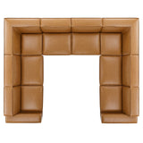 Restore 8-Piece Vegan Leather Sectional Sofa by Modway