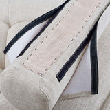 Saunter Tufted Fabric Armless Chair by Modway