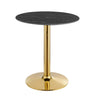 Verne 28" Artificial Marble Dining Table by Modway