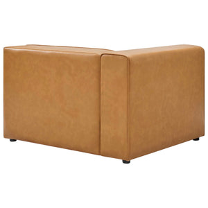 Mingle 3-Piece Vegan Leather Sectional Sofa by Modway