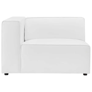 Mingle 3-Piece Vegan Leather Sectional Sofa by Modway