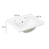 Cayman 18" Bathroom Sink by Modway