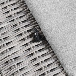 Conway Outdoor Patio Wicker Rattan Ottoman by Modway