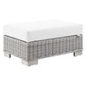 Conway Outdoor Patio Wicker Rattan Ottoman by Modway