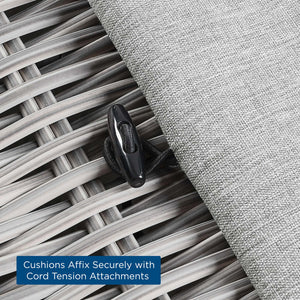 Conway Outdoor Patio Wicker Rattan Armchair by Modway