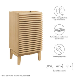 Render 18" Bathroom Vanity Cabinet by Modway