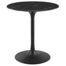 Lippa 28" Round Faux Marble Dining Table by Modway