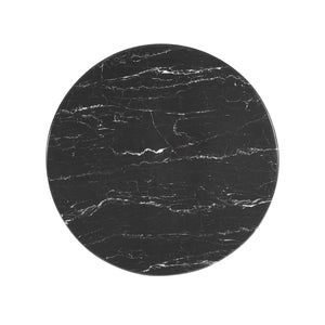 Lippa 28" Round Faux Marble Dining Table by Modway