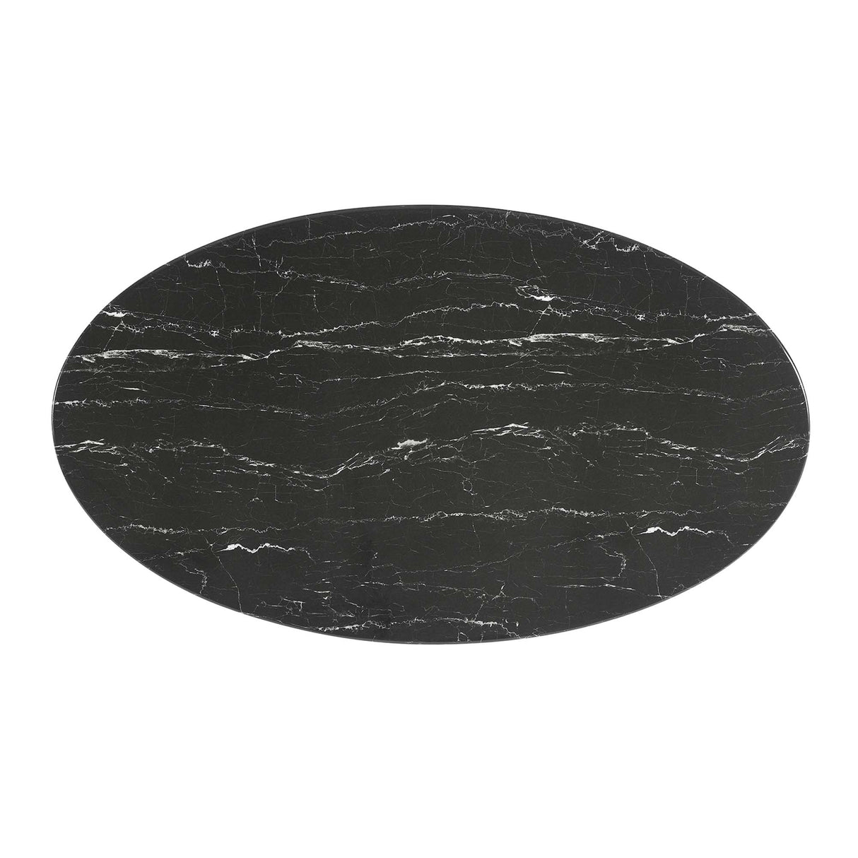 Lippa 54" Oval Faux Marble Dining Table by Modway
