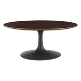 Lippa 36" Round Wood Coffee Table by Modway