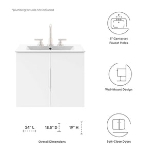 Vitality 24" Bathroom Vanity Cabinet by Modway