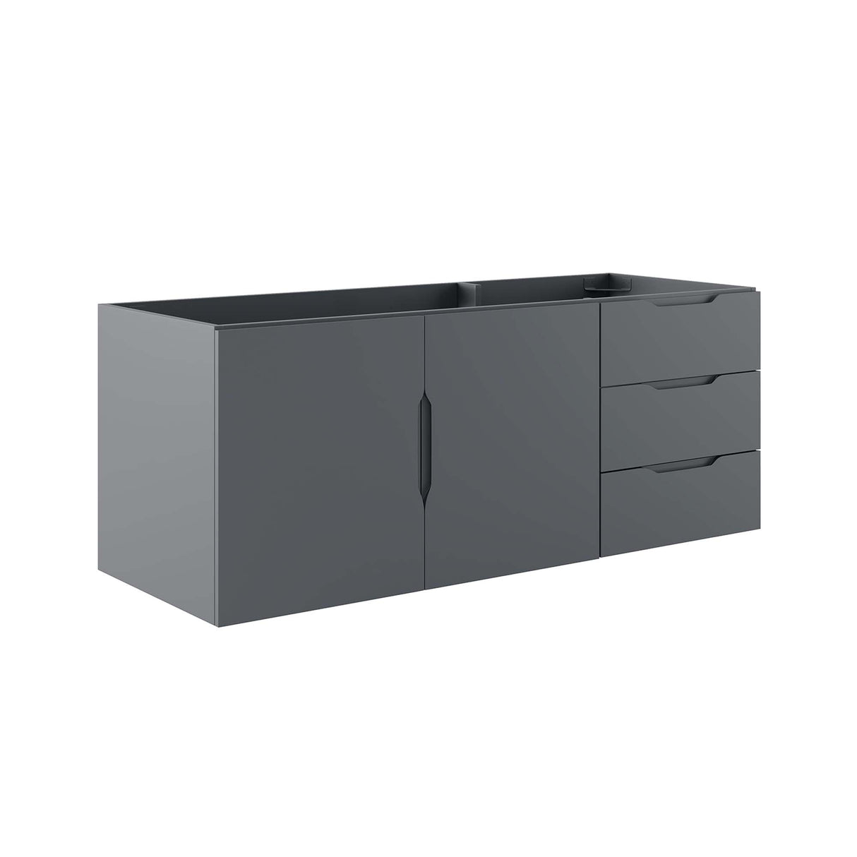 Vitality 48" Double or Single Sink Compatible Bathroom Vanity Cabinet by Modway