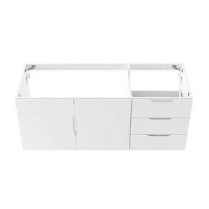 Vitality 48" Double or Single Sink Compatible Bathroom Vanity Cabinet by Modway