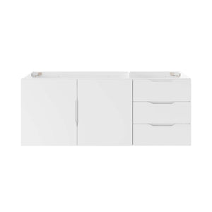 Vitality 48" Double or Single Sink Compatible Bathroom Vanity Cabinet by Modway