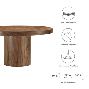 Gratify 60" Round Dining Table by Modway