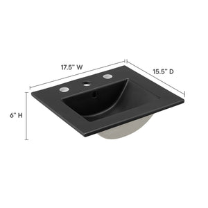 Cayman 18" Bathroom Sink by Modway